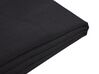 Revêtement en tissu noir 180 x 200 cm pour les lits FITOU_748824