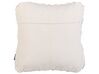 Set of 2 Cotton Macramé Cushions 45 x 45 cm Light Beige KIZKALESI_905437