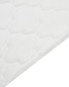 Tappeto pelle sintetica bianco 80 x 150 cm GHARO_858599