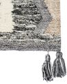 Alfombra kilim de lana gris/azul/beige 160 x 230 cm AYGEZARD_859207