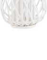 Bílá dekorativní lucerna 30 cm MAURITIUS_734182