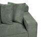 3-istuttava sohva chenille tummanvihreä VISKAN_903484