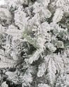 Sapin de Noël effet neige 120 cm blanc TOMICHI_813104