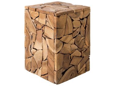 Stolik pomocniczy drewno tekowe NELSON