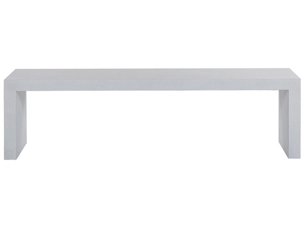 Banco de jardín de hormigón blanco TARANTO | Beliani.es