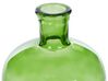 Bloemenvaas groen glas 31 cm PULAO_823790