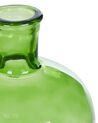 Vaso de vidro verde 31 cm PULAO_823790