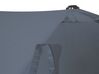 Grand parasol XL avec toile gris anthracite 270 x 460 cm SIBILLA_680014