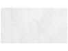 Koberec z umelej zajačej kožušiny 80 x 150 cm biely GHARO_860203