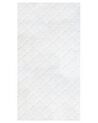 Tappeto pelle sintetica bianco 80 x 150 cm GHARO_860203