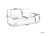 3-istuttava sohva keinonahka kermanvalkoinen VOGAR_730269