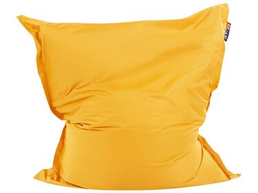 Sitzsack mit Innensack für In- und Outdoor 140 x 180 cm gelb FUZZY