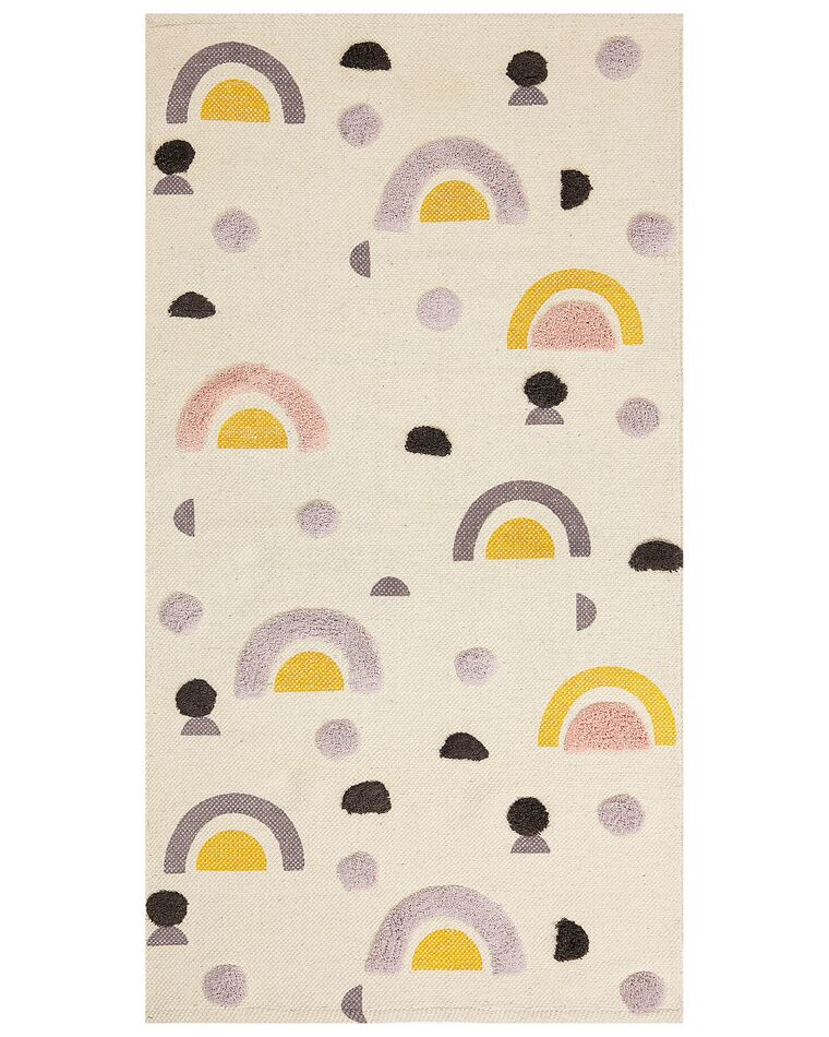 Detský bavlnený koberec 80 x 150 cm viacfarebný CURUP_866854