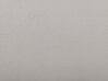 Cama de solteiro em veludo cinzento claro 90 x 200 cm NOZAY_895360