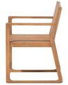 Krzesło ogrodowe akacjowe jasne drewno SASSARI_691868