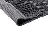Teppich Wolle schwarz 160 x 230 cm Kurzflor ALUCRA_856218