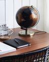 Decorative Globe with LED 32 cm Black and Copper MAGELLAN_784322