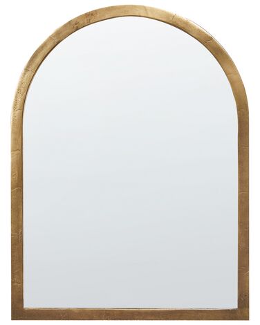 Nástenné zrkadlo 80 x 60 cm zlaté RAMGANGA