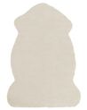Kunstfell-Teppich Kaninchen beige 90 cm UNDARA_812600