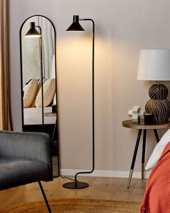 Lattiavalaisin rauta musta RIMAVA