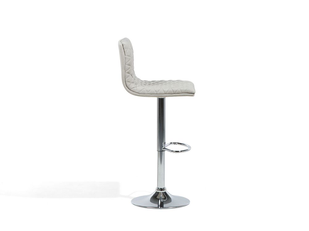 Set of 2 Adjustable Bar Stools Beige ORLANDO Beliani.es