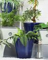 Vaso para plantas em fibra de argila azul marinho 50 x 50 x 44 cm KOKKINO_739798