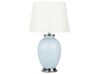 Ceramic Table Lamp Blue BRENTA_690594