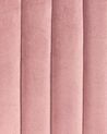 Bureaustoel fluweel roze VENICE_868457