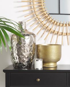 Kukkamaljakko alumiini hopea 39 cm INSHAS