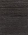 Biombo com 4 painéis em madeira castanha escura 170 x 163 cm AVENES_874063
