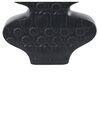 Bloemenvaas zwart porselein 25 cm ARGOS_845400