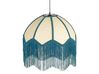 Pendant Lamp Natural and Blue MILAGRO_871444