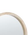 Stehspiegel mit Ablage Holz hellbraun oval 39 x 170 cm CHAMBERY_830393
