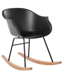 Keinutuoli muovi musta HARMONY