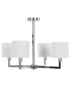 Riippuvalaisin 4 polttimoa metalli valkoinen SHAPKINA Riippuvalaisin 4 polttimoa metalli valkoinen SHAPKINA