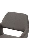 Set of 2 Fabric Dining Chairs Taupe CHICAGO_693664