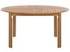 Zestaw ogrodowy drewniany stół i 6 krzeseł TOLVE z parasolem (12 opcji do wyboru)_863814