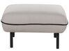 Fabric Sofa with Ottoman Light Grey TONSBERG_896893