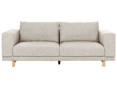 3-Sitzer Sofa hellbeige NIVALA