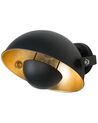 Metal Wall Lamp Black and Gold THAMES II_732210