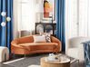 3-pers. sofa orange velour SAVAR_835642