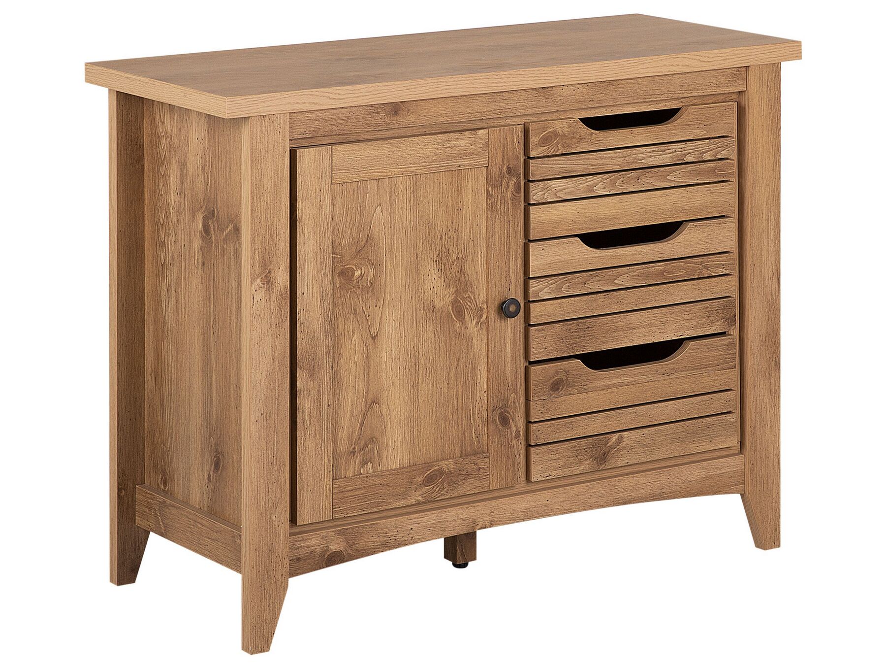 Dresser side cabinet rustic modern light wood shade Agora-