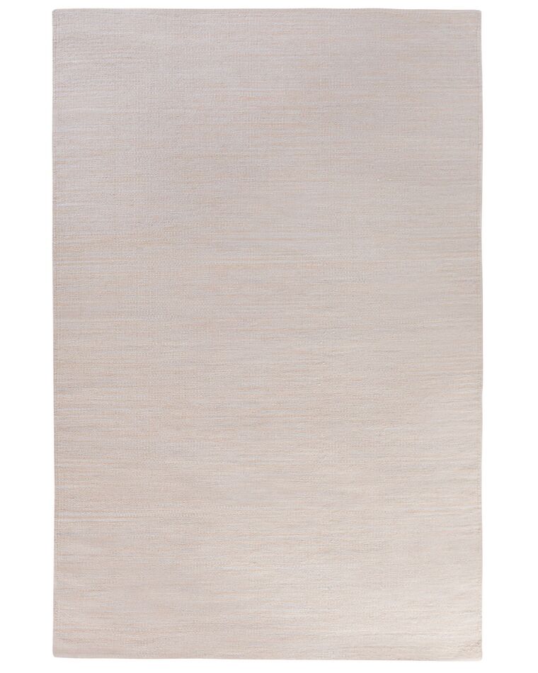 Matta kort lugg 140 x 200 cm beige DERINCE_482032