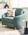 Fabric Armchair Green TROSA_851859
