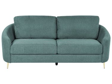 3-personers sofa grøn stof TROSA