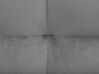 Cama de casal em veludo cinzento 160 x 200 cm SENLIS_740848