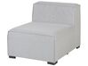 4 Seater Modular Garden Sofa Set Light Grey AREZZO_867524