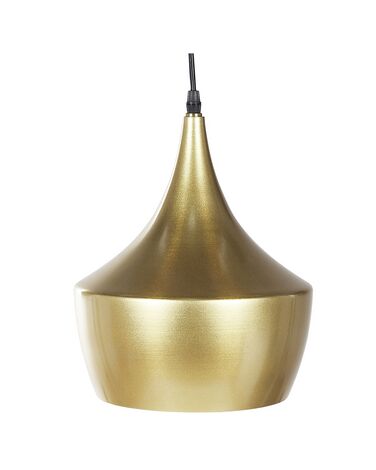 Metal Pendant Lamp Gold FRASER
