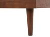 Bed hout donkerbruin 140 x 200 cm MIALET_748172