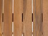Conjunto de jardín 6 plazas de madera de acacia con sombrilla (12 opciones) MAUI_863923